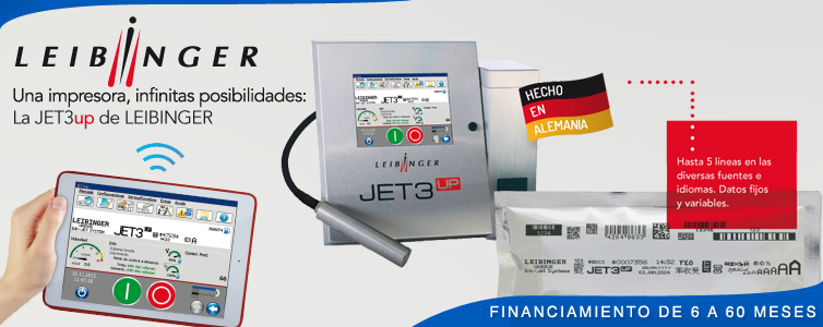 Codificadora Inkjet CIJ Leibinger JET3up - en Chile LAINK CHILE - LEIBINGER - MACSA ID - BLUHM WEBER